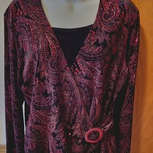 Sparkly Chtistmas top